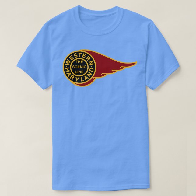 Westerna Maryland Scenia Railroad TShirt 1 T Shirt (Design framsida)