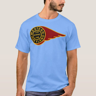 Westerna Maryland Scenia Railroad TShirt 1 T Shirt