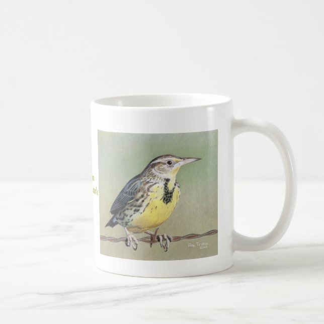 Westerna Meadowlark Kaffemugg (Höger)