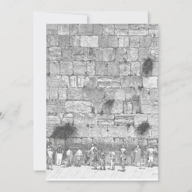 Westerna muren, Jerusalem (Framsida)