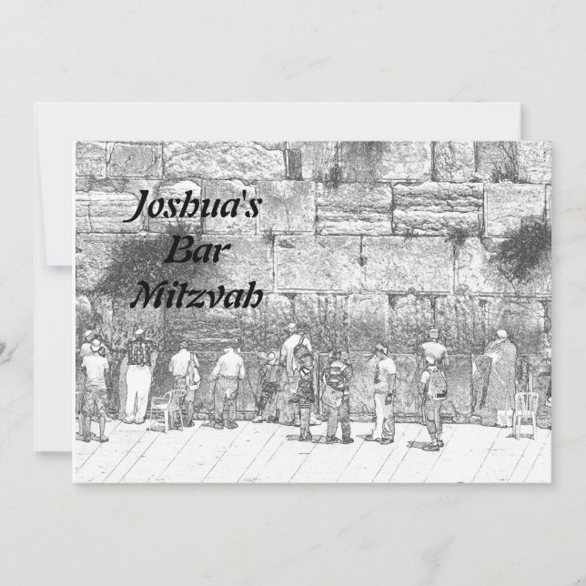 Westerna muren, Jerusalem (Framsida)