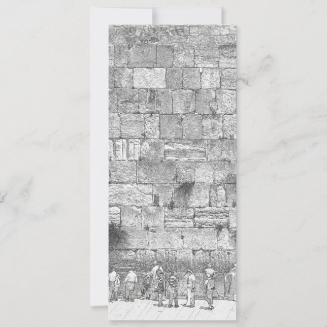 Westerna muren, Jerusalem (Framsida)