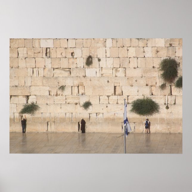 Westerna muren, Jerusalem Poster (Framsidan)
