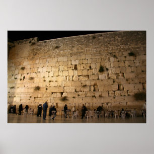 Westerna muren, Jerusalem Poster