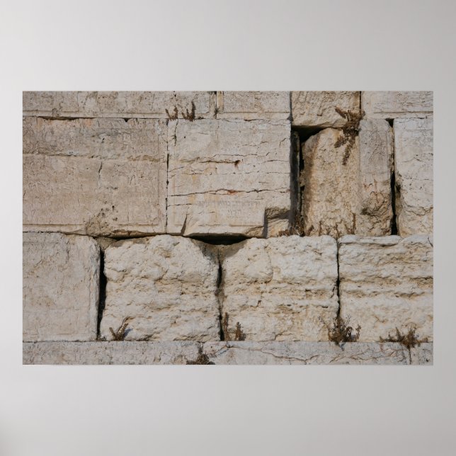 Westerna muren, Jerusalem Poster (Framsidan)