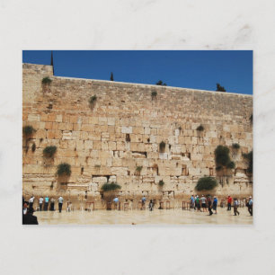 Westerna muren, Jerusalems postkort Vykort