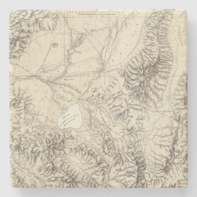 Westerna Nevada Underlägg Sten (Framsidan)