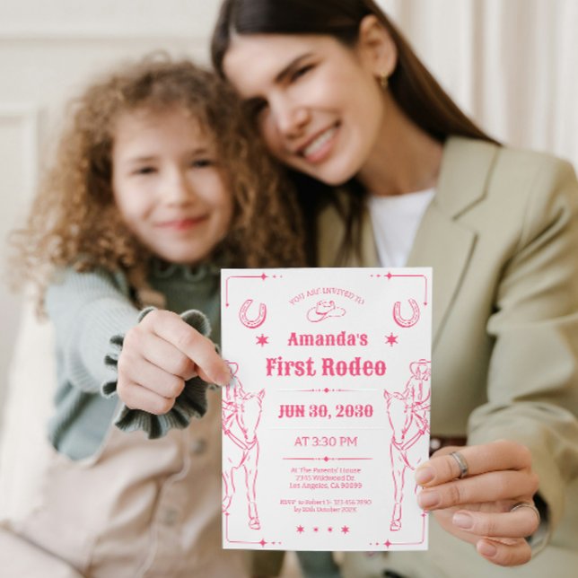 Westerna nöjesflickor första födelsedagsfesten inb spara datumet (Skapare uppladdad)