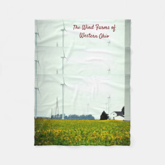 Westerna Ohio Fleece Blankets vindkraftverk