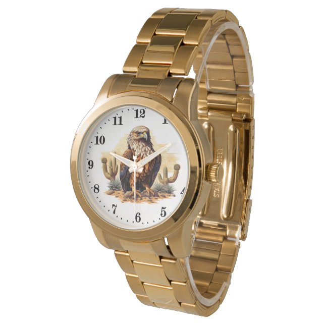 Westerna patriotiska älskare armbandsur (Vinklad)