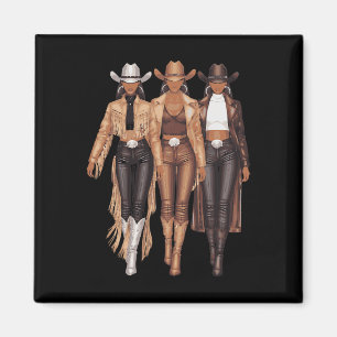 Westerna Rodeo Land Women June Magnet