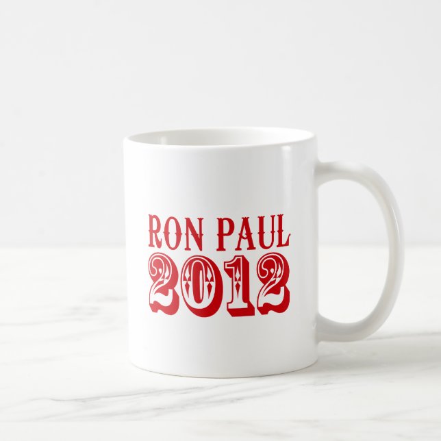 (Westerna) RON PAUL 2012, Kaffemugg (Höger)