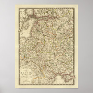 Westerna Ryssland, Polen Poster