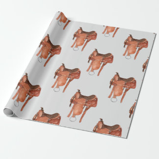 Westerna sadles Mönster Presentpapper