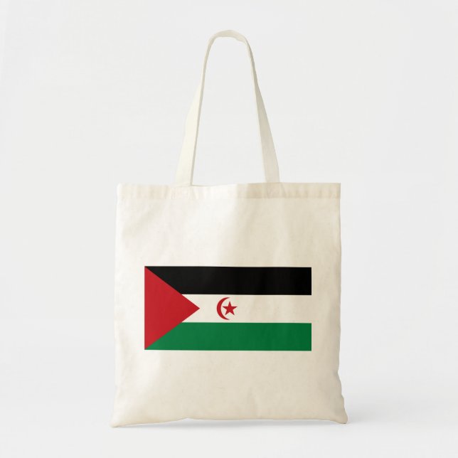 Westerna Sahara-Flagga Tygkasse (Framsidan)
