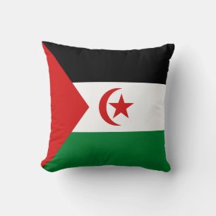 Westerna Sahara Flagga x Flagga Pillow Kudde