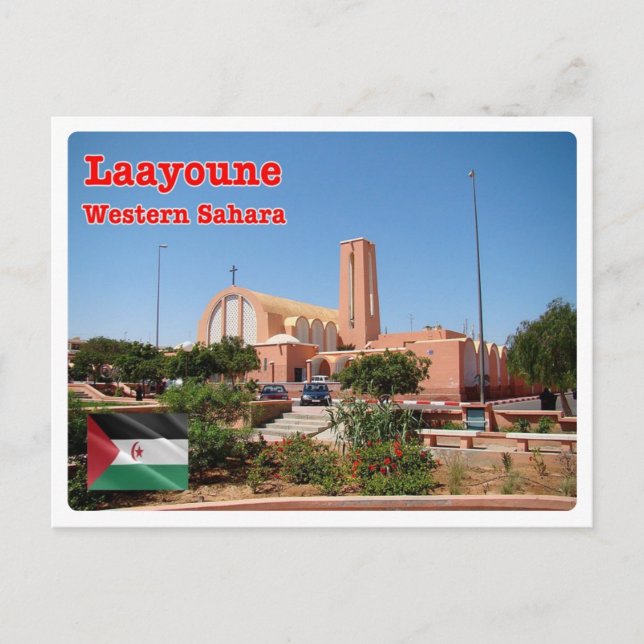 Westerna Sahara - Laayoune - Vykort (Framsida)