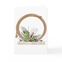 Westerna säsong hälsningar med LassoAns sporrar