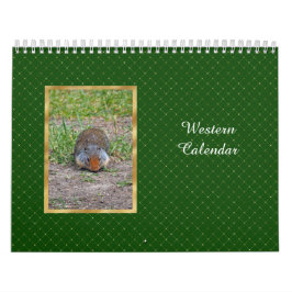 Westerna scener Guld Kalender
