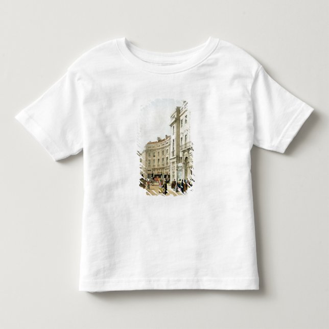 Westerna sidan av John Nash utökade Regent Circus T-shirt (Framsida)