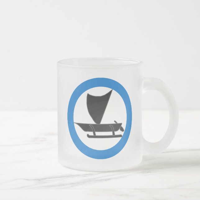 WESTERNA sjöar i SCA Frostad Glasmugg (Höger)