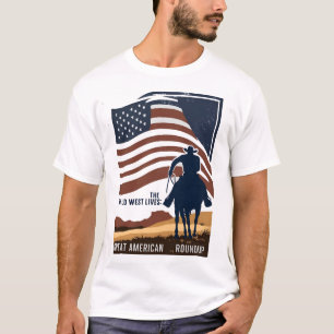 westerna skjortor för manar western knapp t shirt