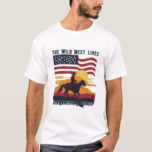 westerna skjortor för manar western knapp t shirt