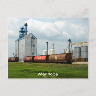 Westerna spannmålsnivåhöjdare vykort