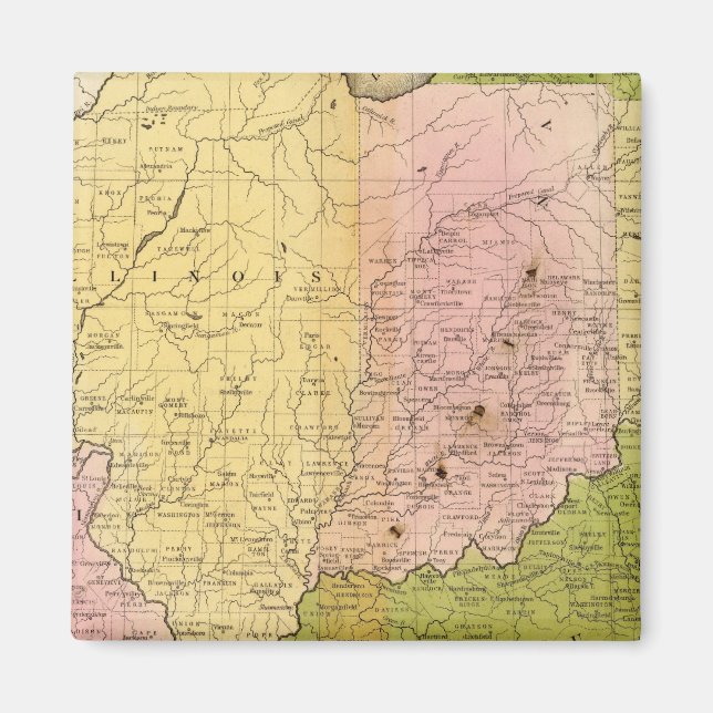 Westerna Stater Magnet (Framsidan)