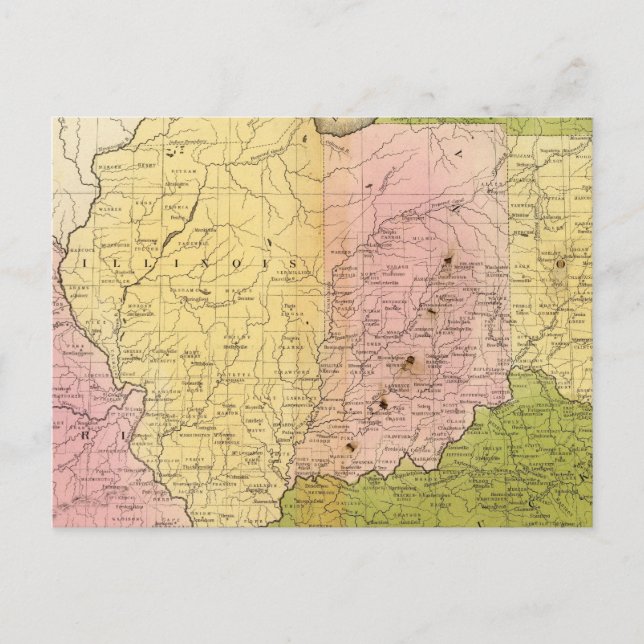 Westerna Stater Vykort (Framsida)