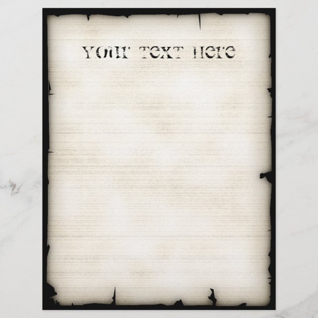 Westerna Stil Letterhead (Framsida)