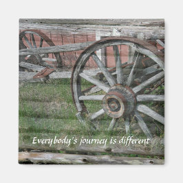 Westerna Stil Rustic Wagon Wheel Magnet
