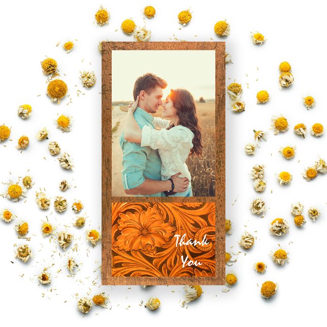 Westerna Tacken Rustic Flower Land Tack Kort (Skapare uppladdad)