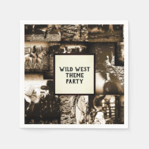 Westerna Temapartyet Rodeo Cowboy Rustic Land