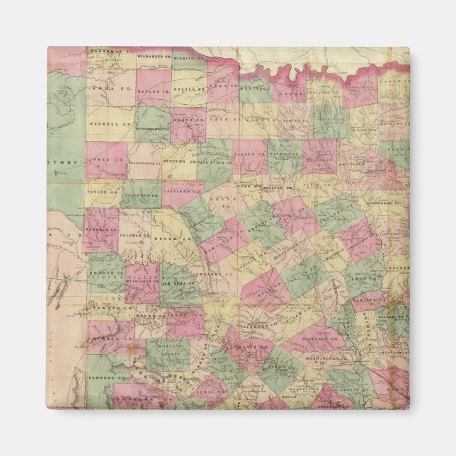 Westerna Texas Magnet (Framsidan)