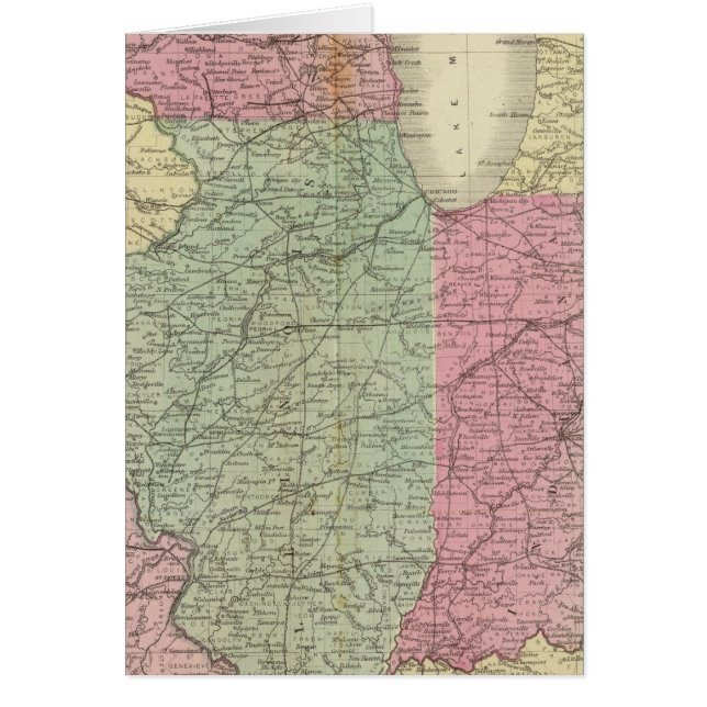 WESTERNA USA HÄLSNINGSKORT (Framsidan)