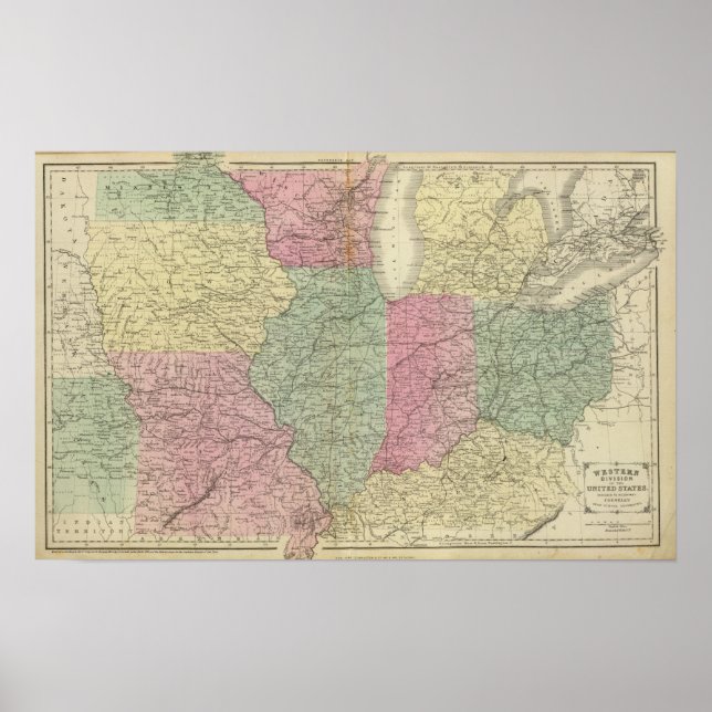 WESTERNA USA POSTER (Framsidan)