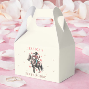 Westerna Vilda western Cowgirl Birthday Presentaskar