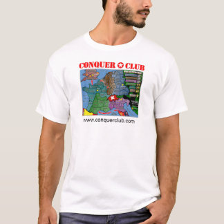 Westerna WWII beklär kartan T-shirt