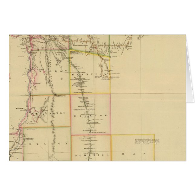 Westernare Australien Hälsningskort (Framsidan Horizontal)