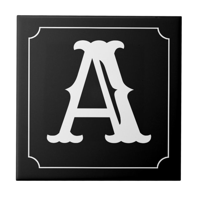 Westernare Brev-plattor Kakelplatta (Framsidan)