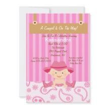 Westernare inbjudan till småbarnsskor