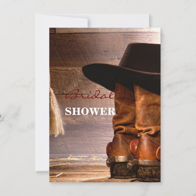 westernare ladugårdskycklingar av barrträ i land inbjudningar (Framsida)