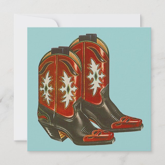 WESTERNARE PARTIINBJUDAN ~ EZ2 CUSTOMIZE INBJUDNINGAR (Framsida)