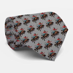 Westernare Rodeo Cowboy Bronc Rider Manar Necktie Slips