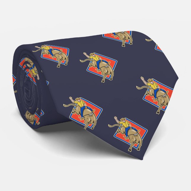 Westernare Rodeo Cowboy Bull Riding Slips (Rullad)