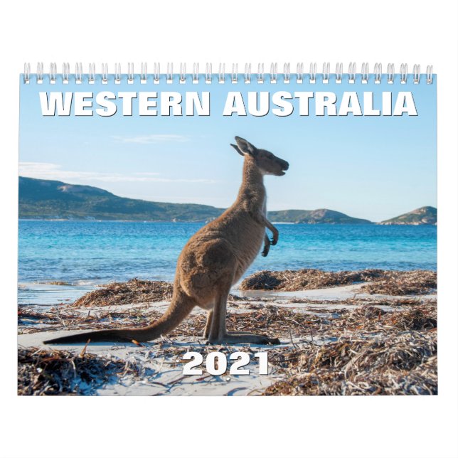 Westernt Australiens naturvårdsmarkeringar - foto Kalender (Omslag)
