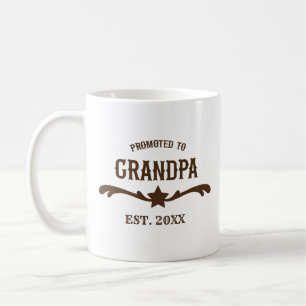 Westernt befordrad till Grandpa Anpassningsbar Yea Kaffemugg