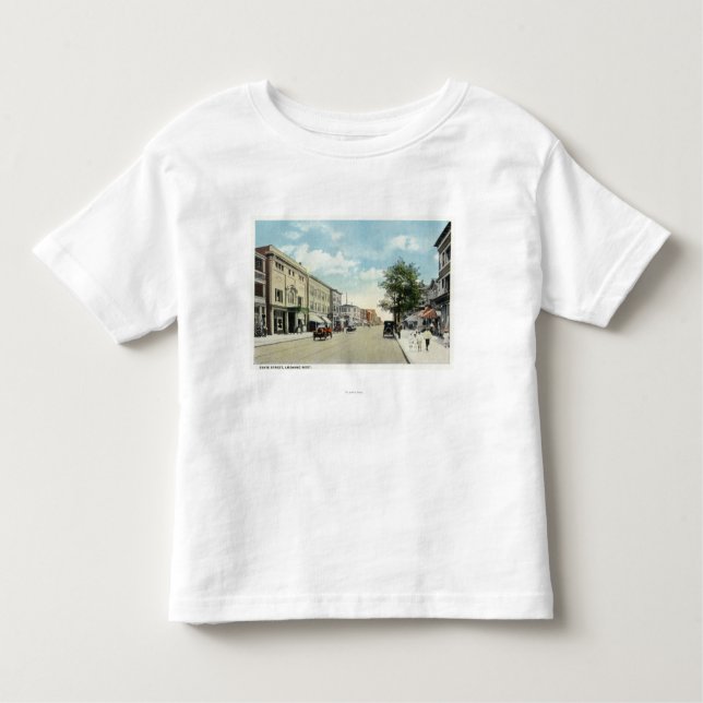 Westernt beskåda av den statliga gatan t-shirt (Framsida)