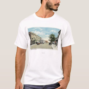 Westernt beskåda av den statliga gatan tee shirt